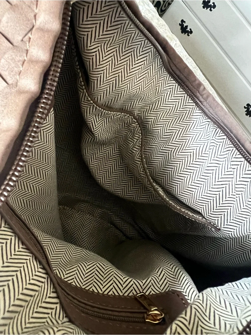 Woven Hobo Shoulder Bag
